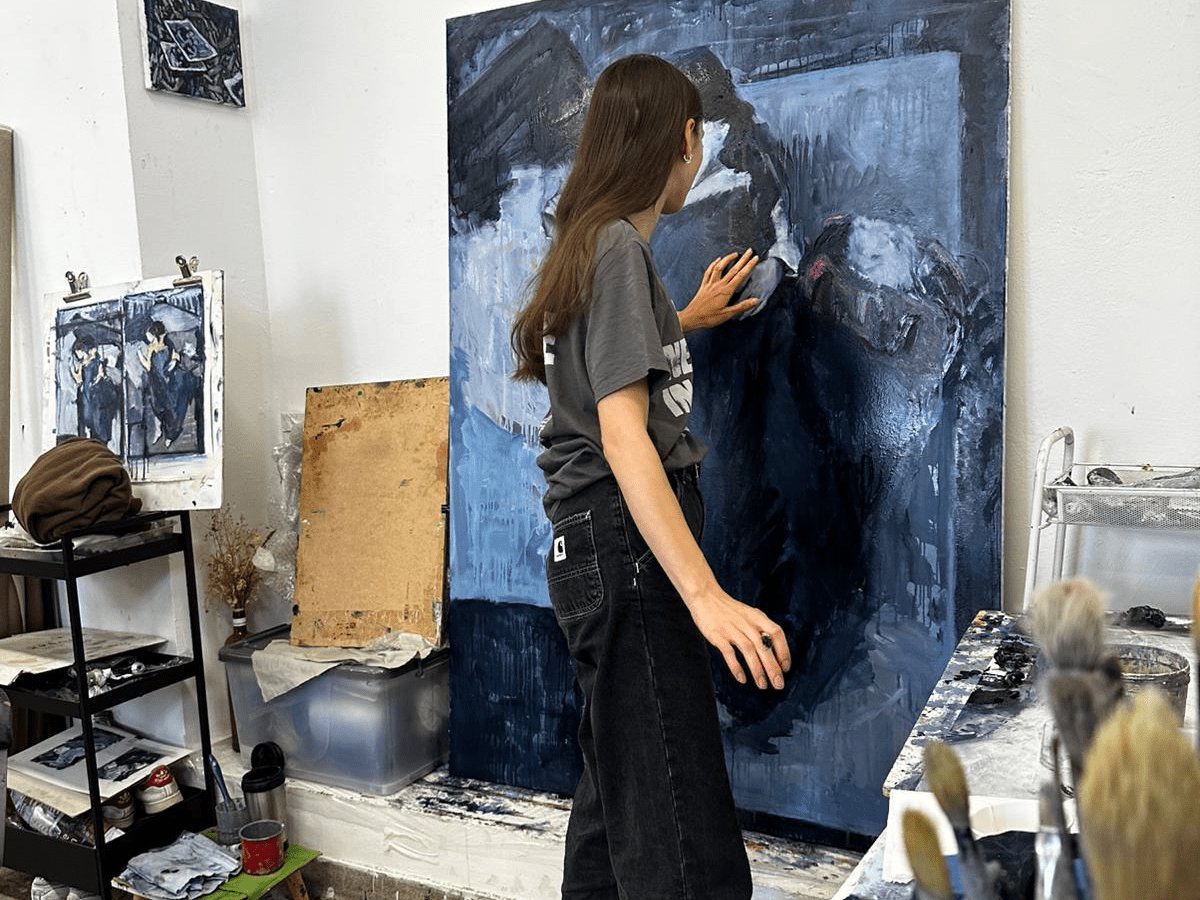 Daria Krokhmalna: After the Storm, There Was Blue&nbsp;💙🎨