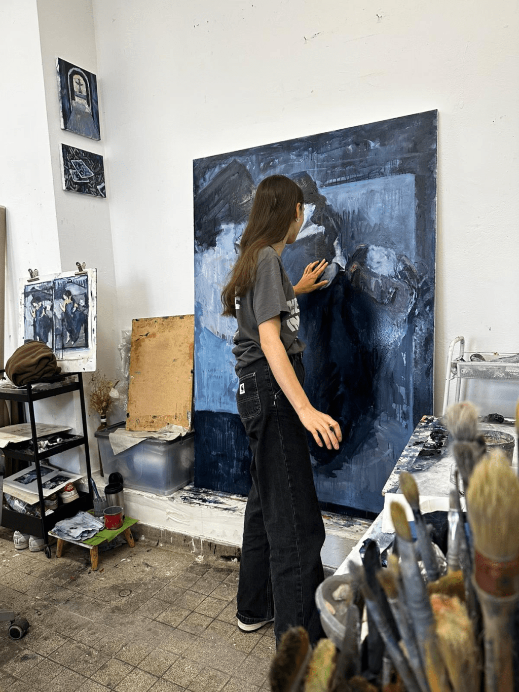 Daria Krokhmalna: After the Storm, There Was Blue&nbsp;💙🎨